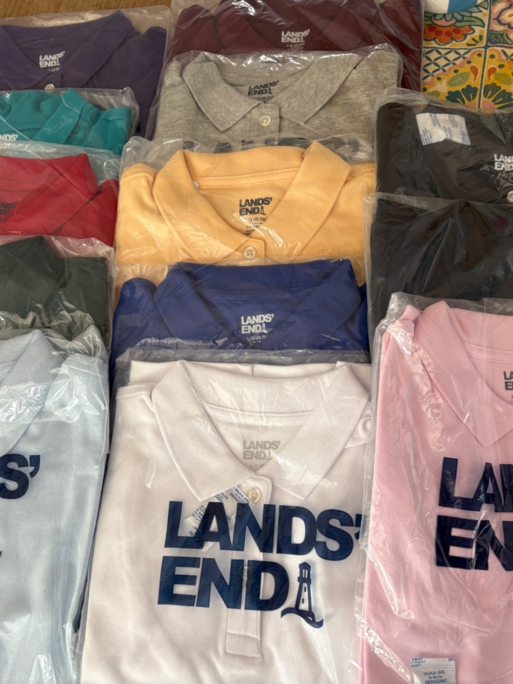 Lands' End Girls' Short-Sleeve Polo - Various colors